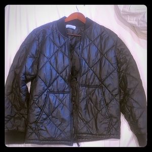 Stone island quilted bomber jacket- size Large